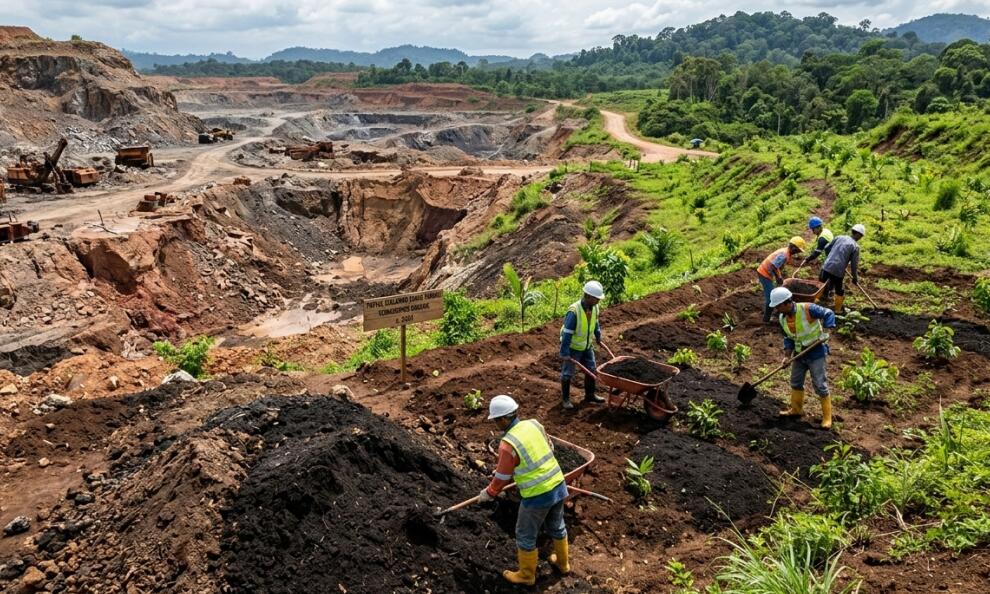 Cara Mengembalikan Kesuburan Tanah Bekas Tambang Menggunakan Vermikompos