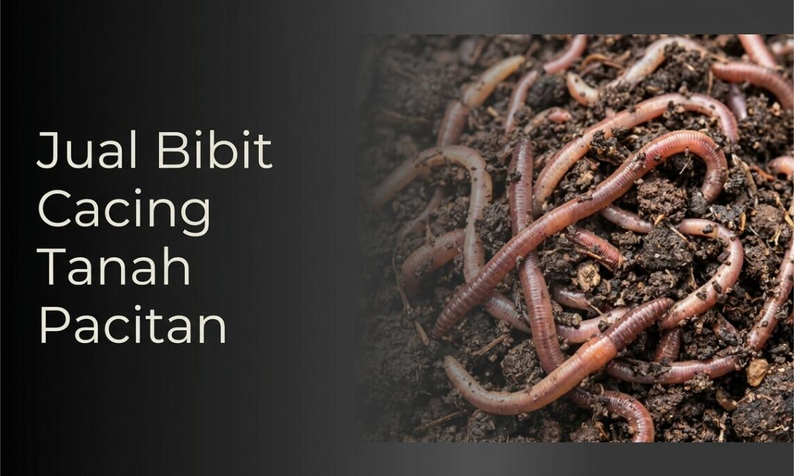 Supplier Bibit Cacing Tanah Pacitan (Lumbricus, AnC & Tiger) Kualitas Grade #A