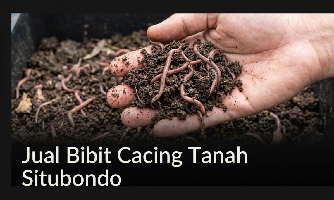 Supplier Bibit Cacing Tanah Situbondo: Kualitas #A1 (AnC, Lumbricus & Tiger)